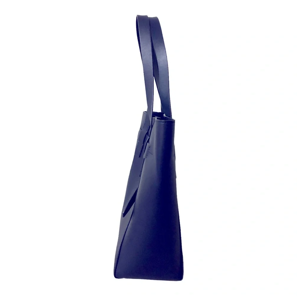 Tory Burch Navy leather tote bag